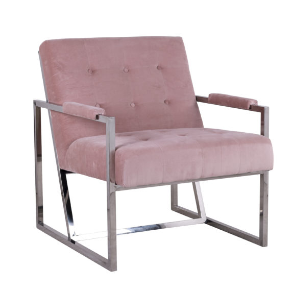 S4397 VELOURS ROSE -